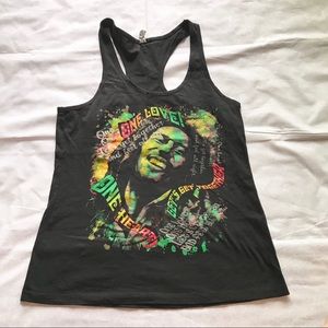 Black Bob Marley Tank